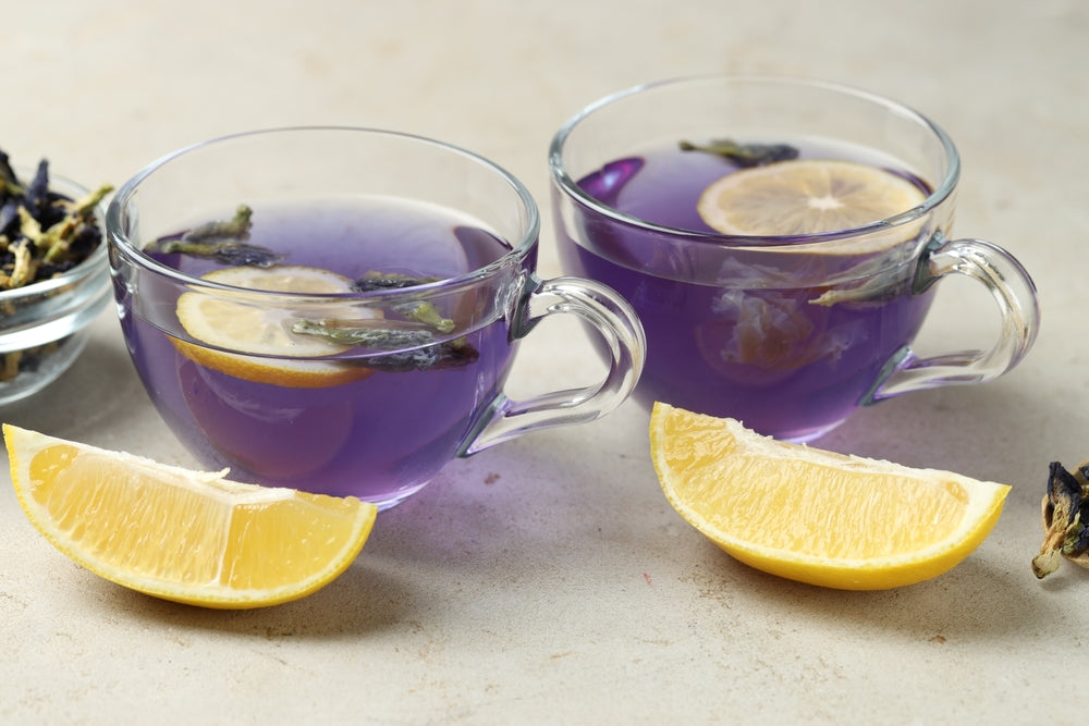 butterfly pea flower tea