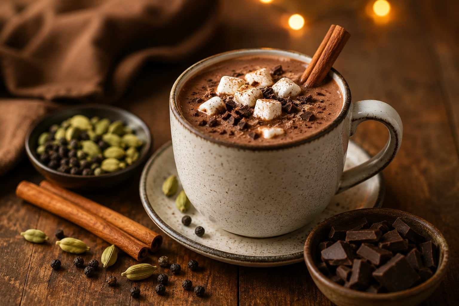 spiced hot chocolate recipe