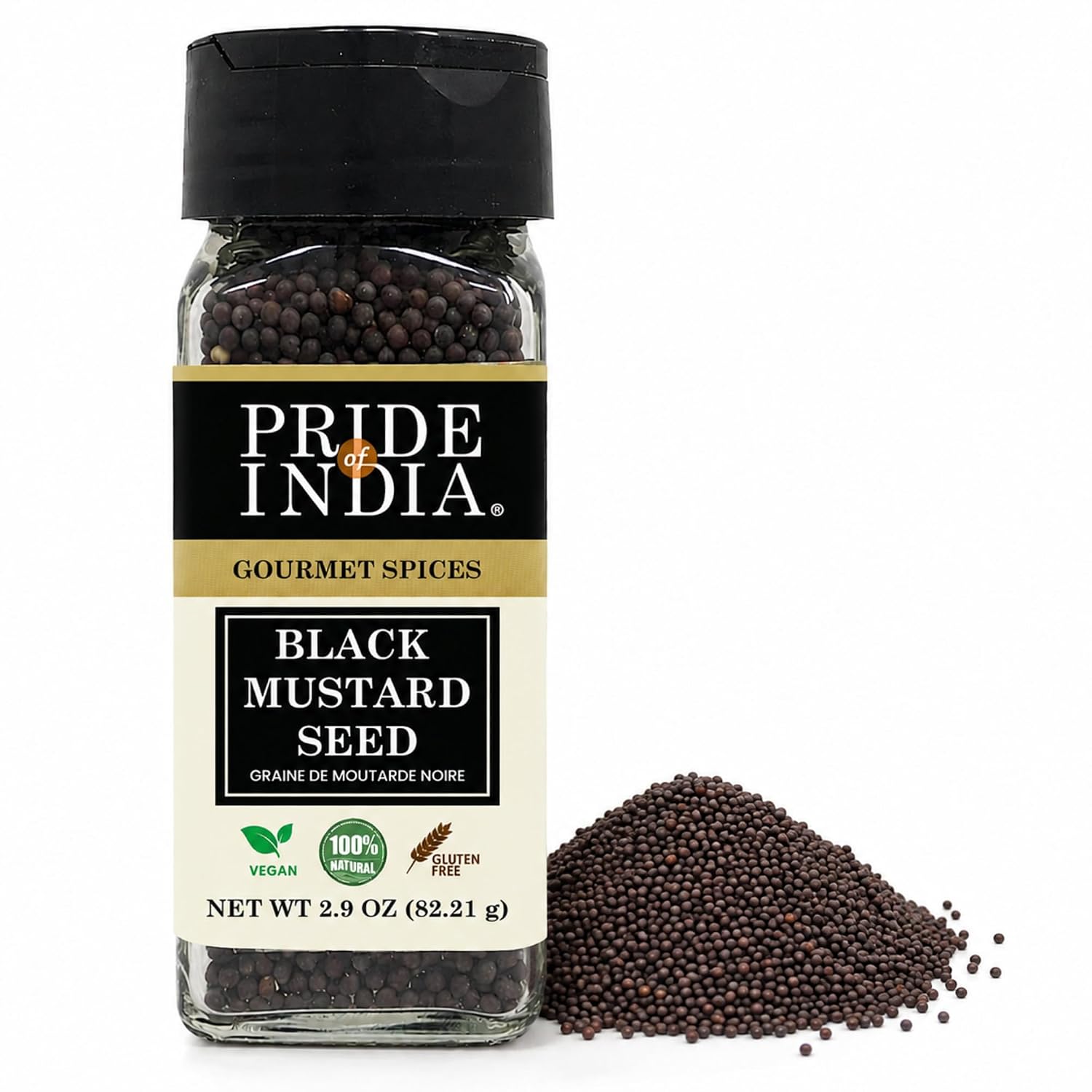 Gourmet Black Mustard Seed Whole